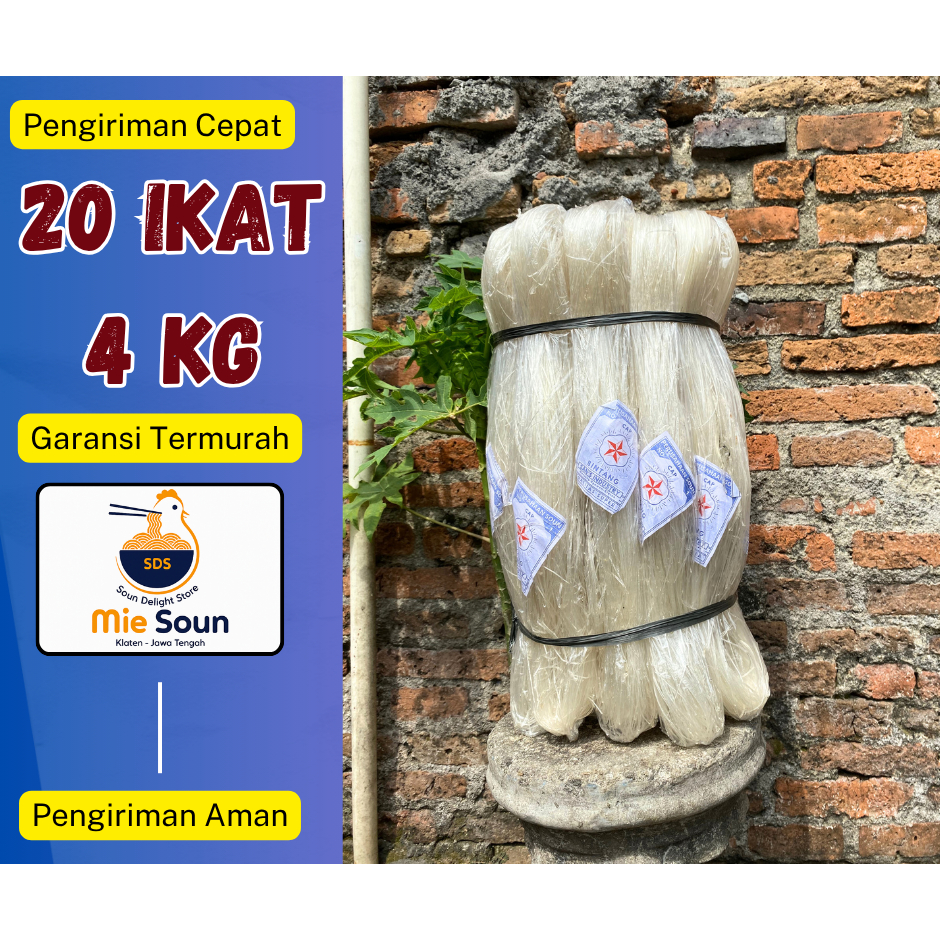 Mie Soun Cap Pandawa Berat ±4Kg
